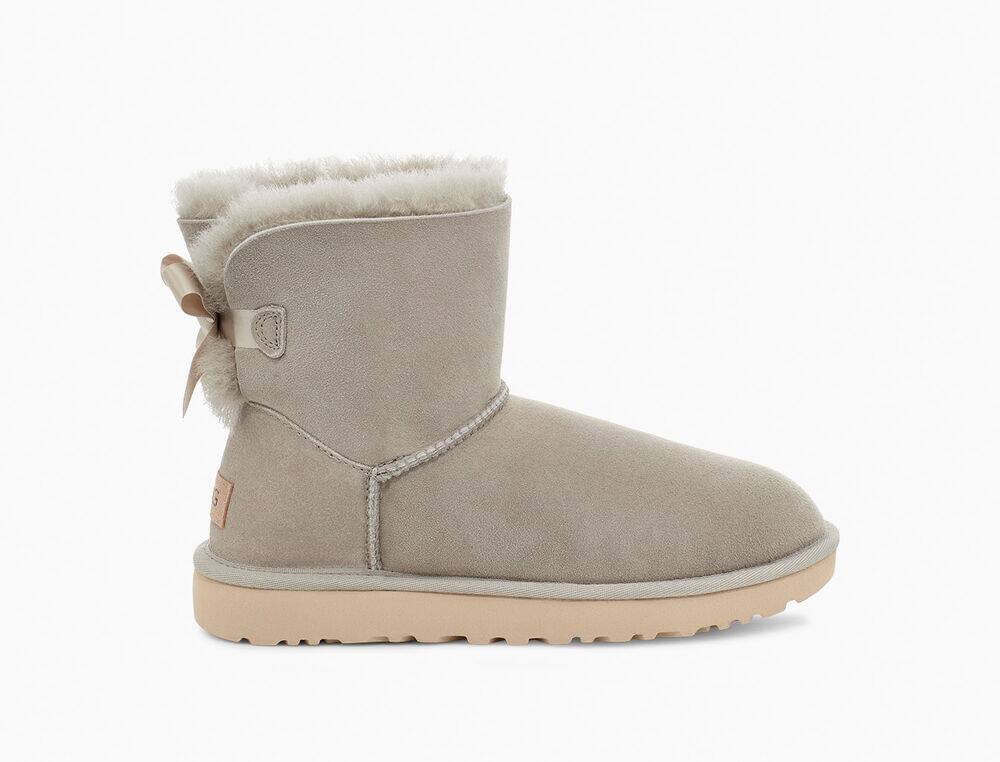 Botas UGG Baratas UGG Mini Bailey Bow II Botas Para Mulher Goat